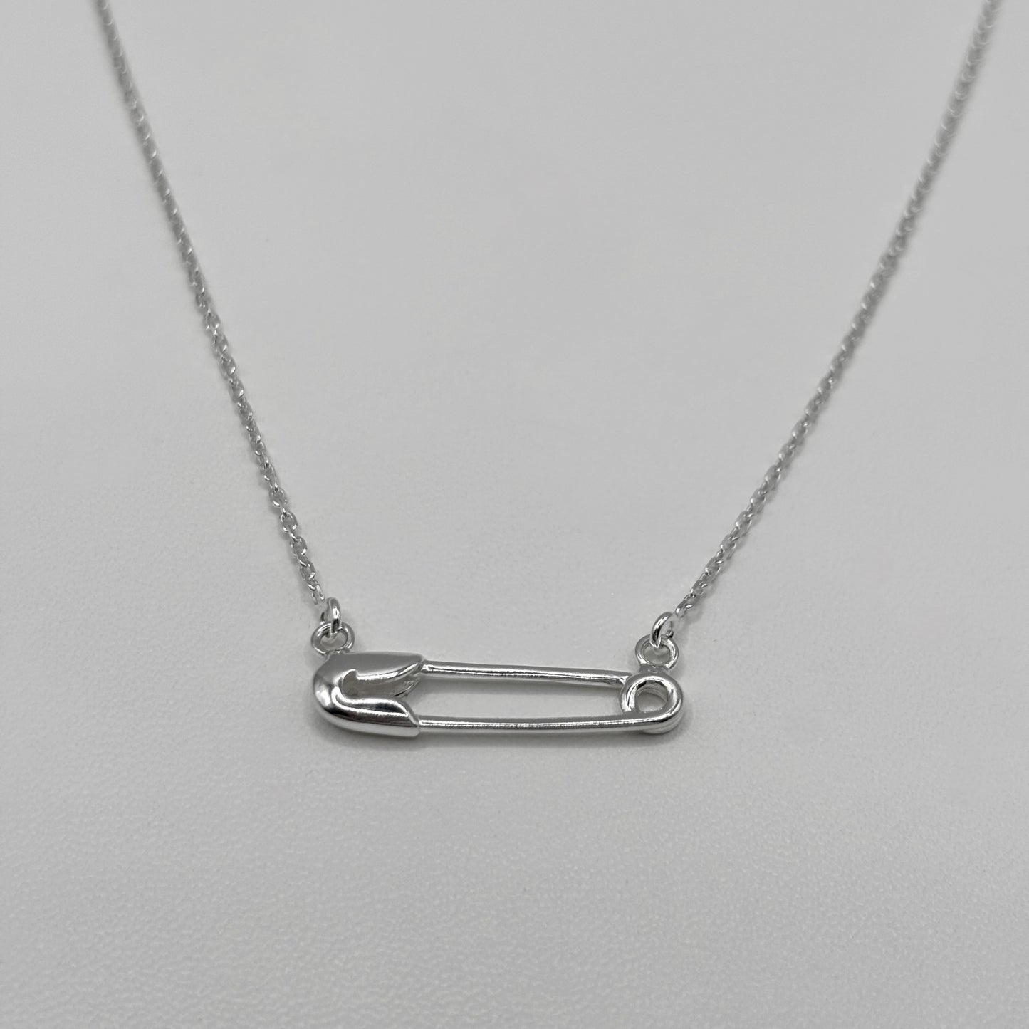 Safety Pin Necklace