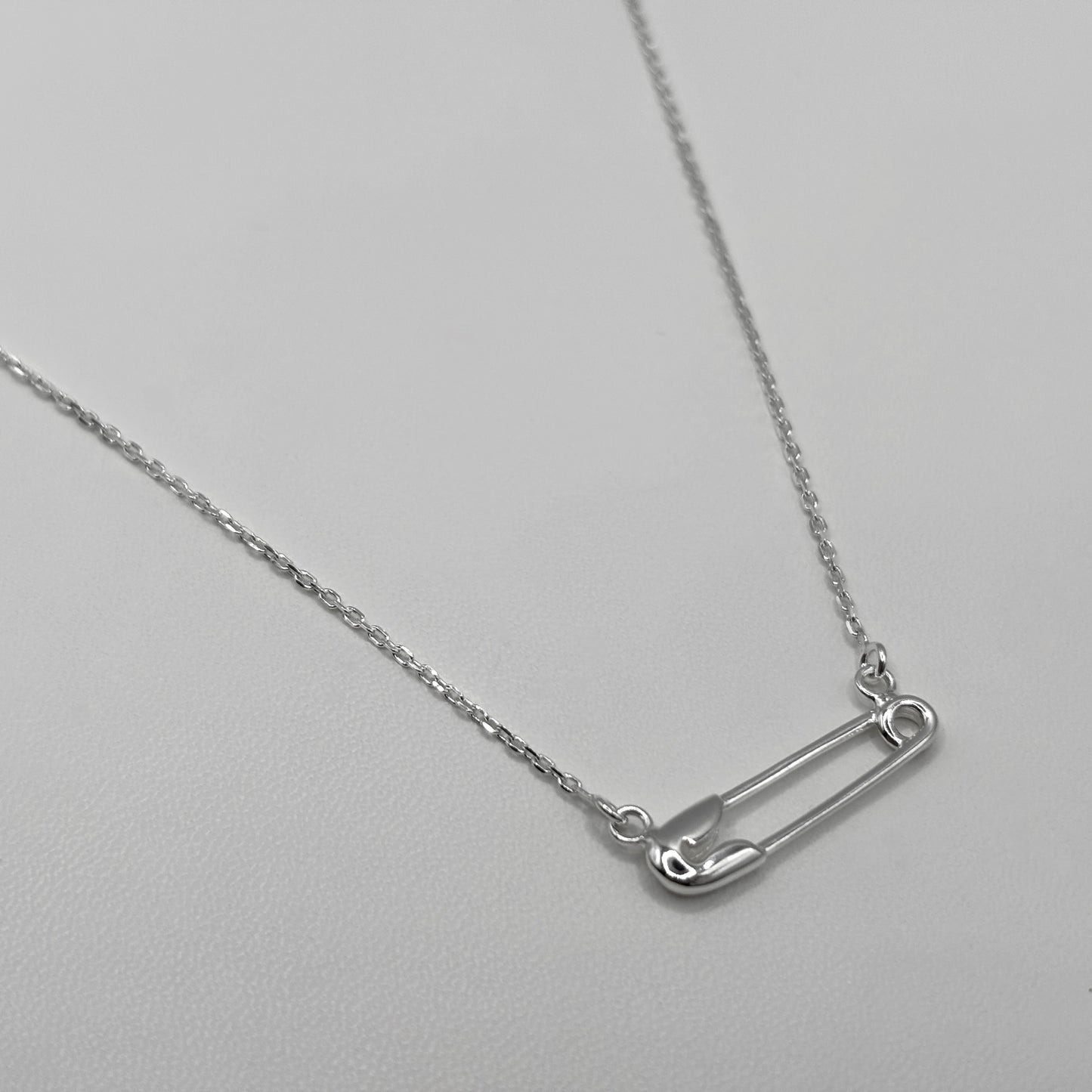 Safety Pin Necklace