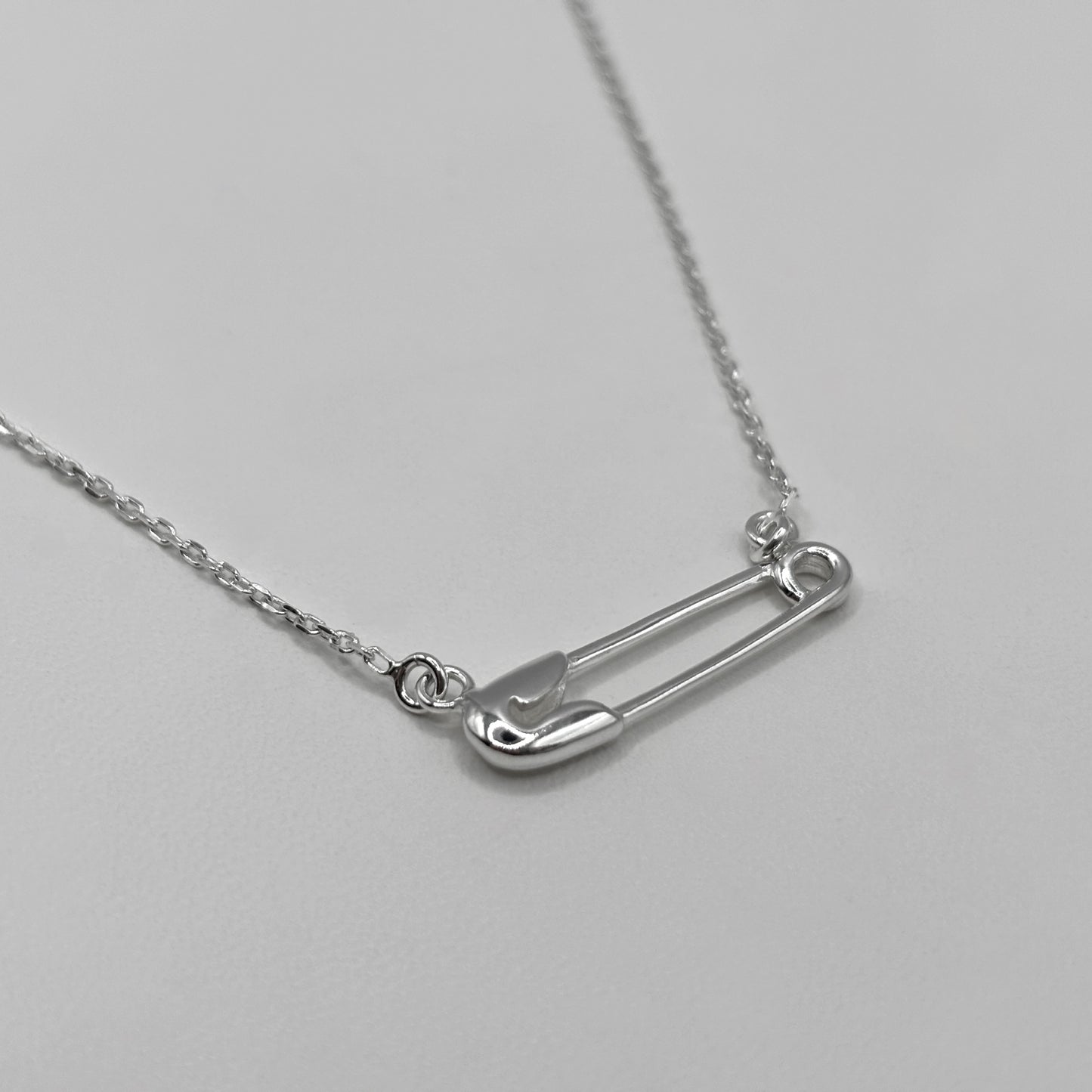 Safety Pin Necklace