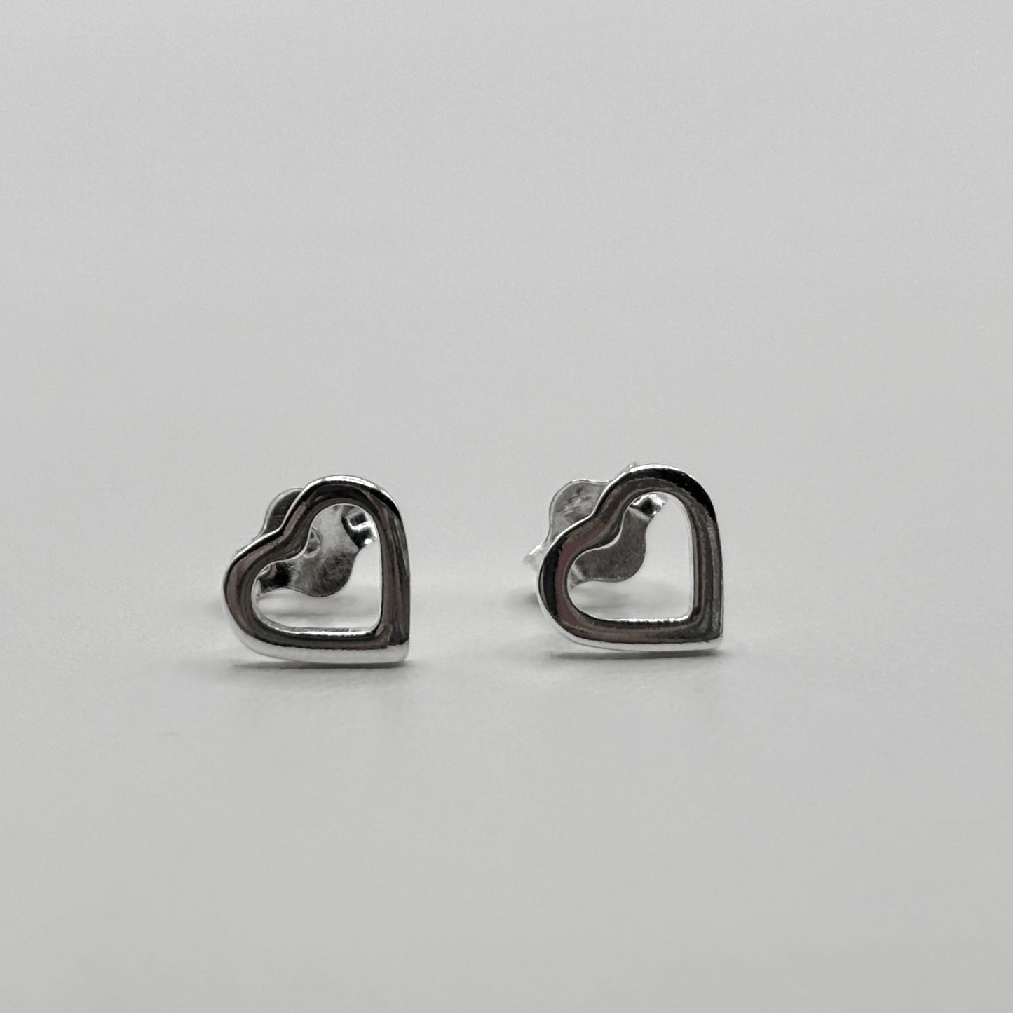 Heart Stud Earrings