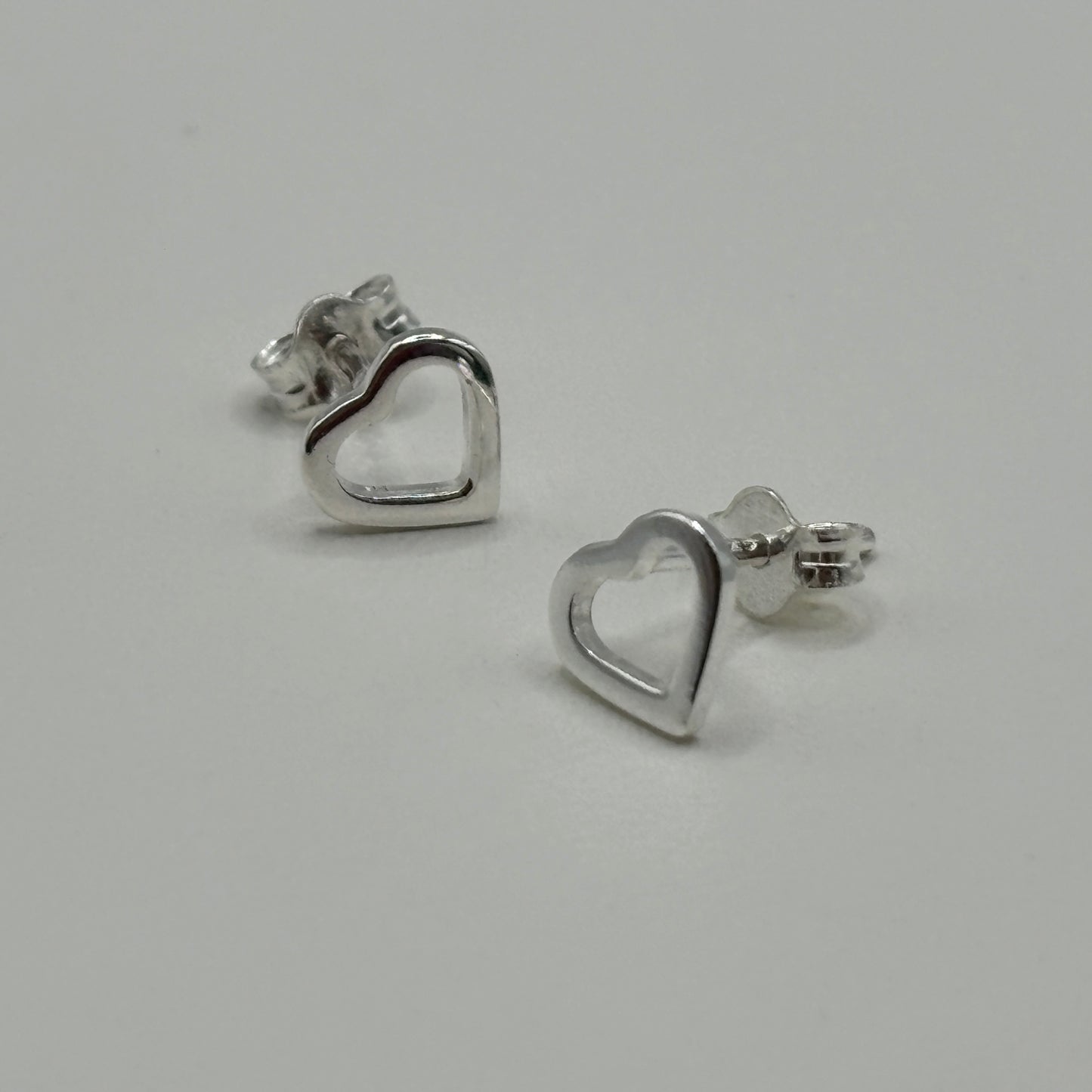 Heart Stud Earrings