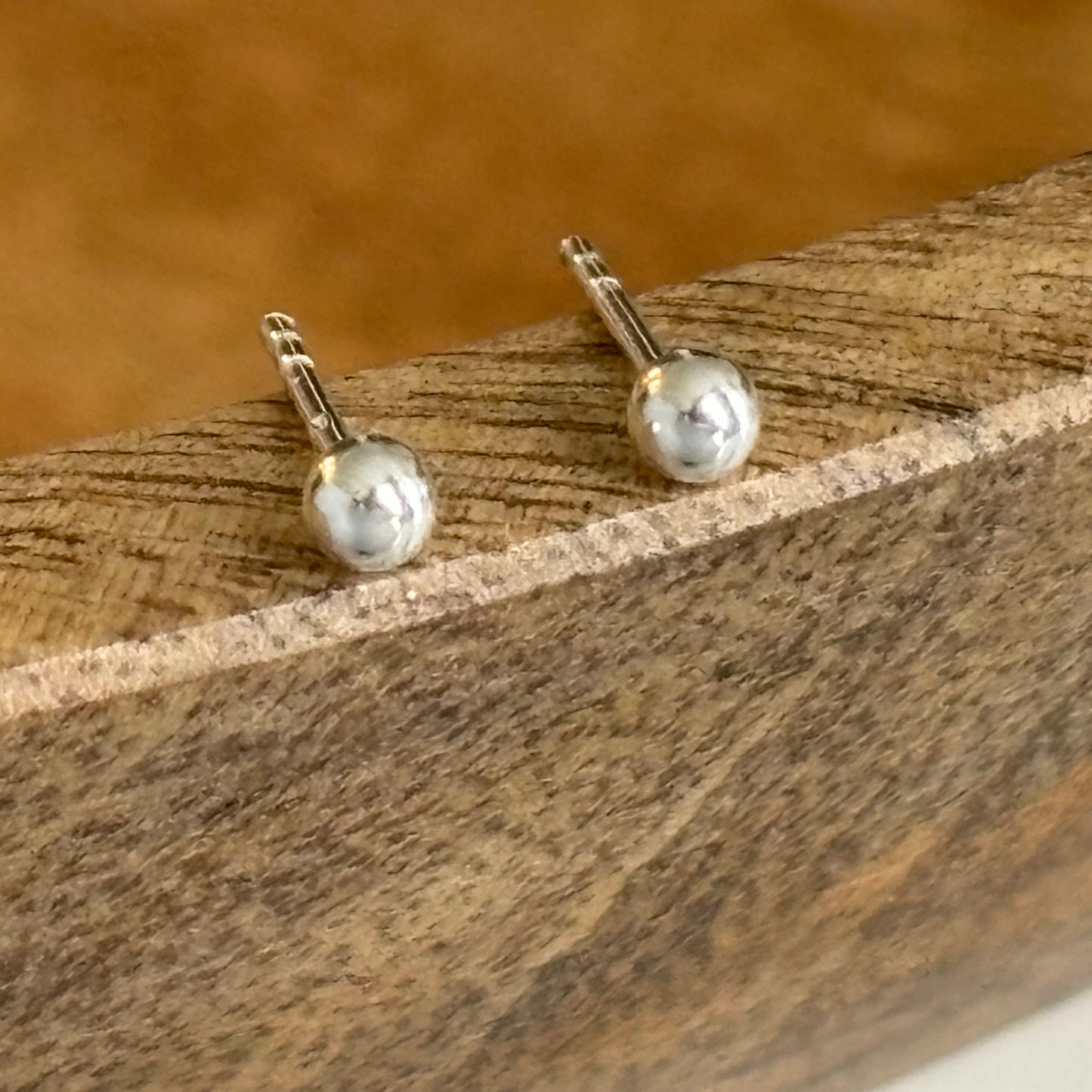 Ball Stud Earrings
