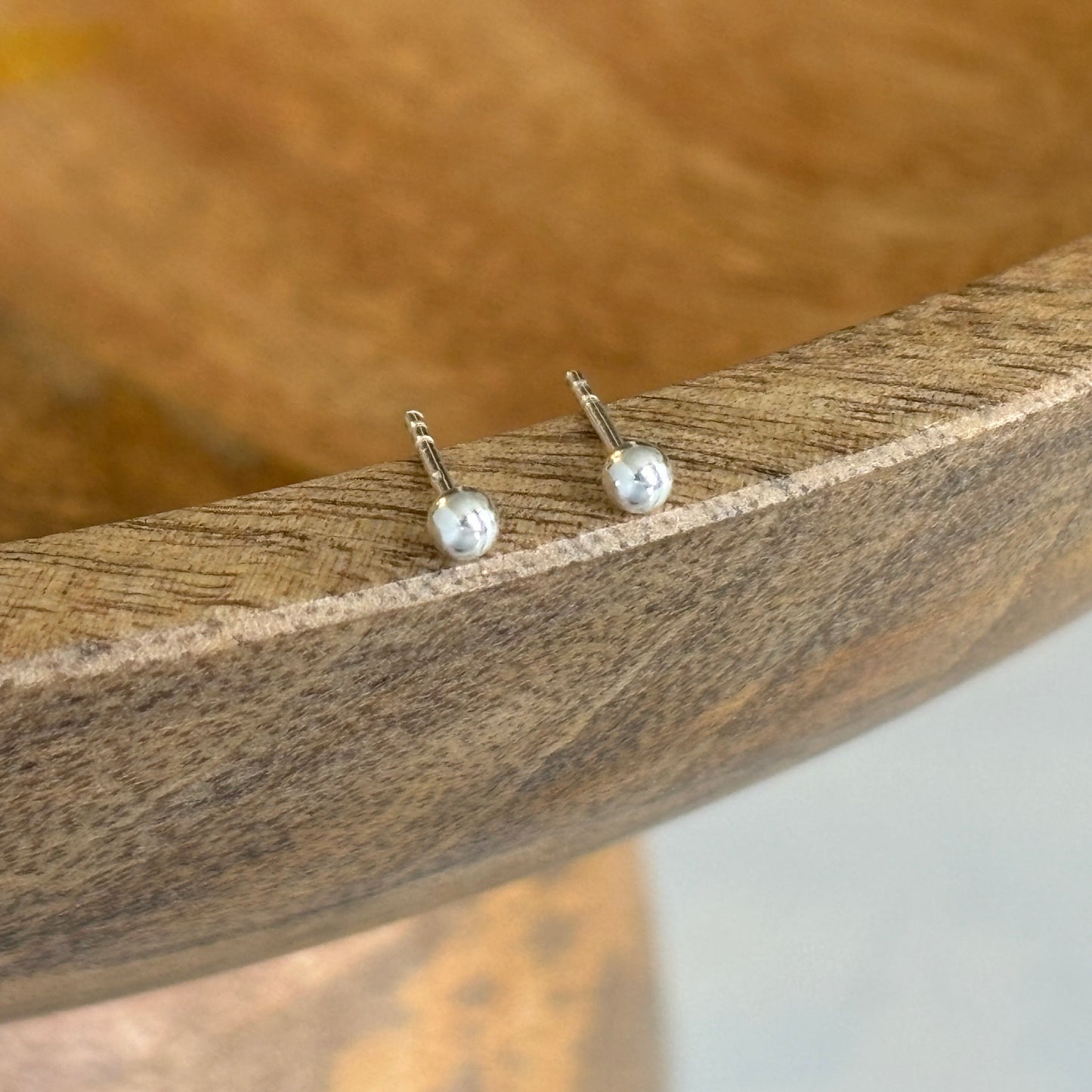 Ball Stud Earrings