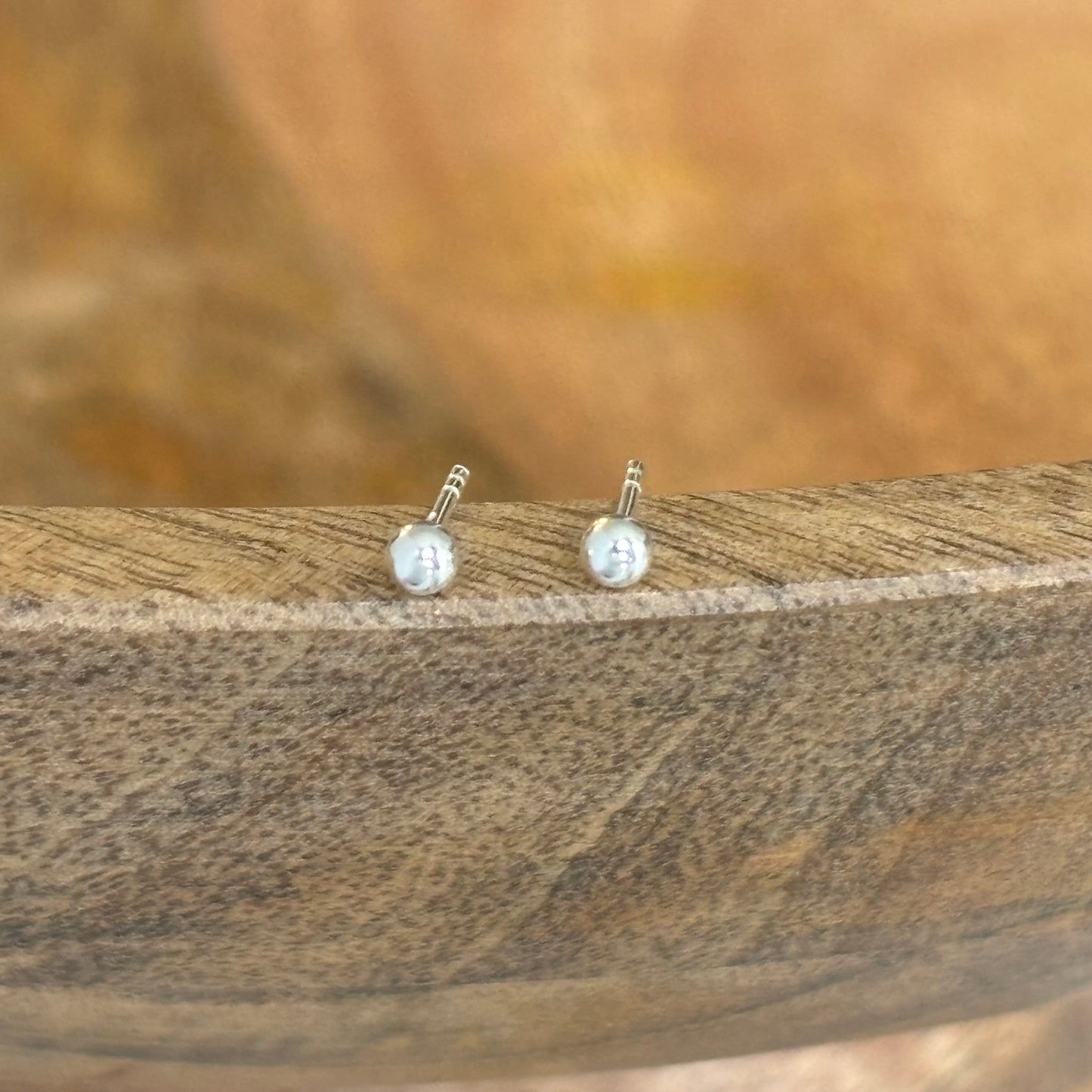 Ball Stud Earrings