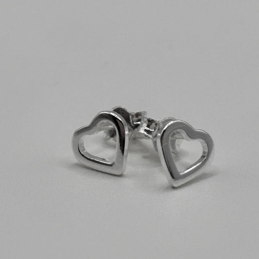 Heart Stud Earrings