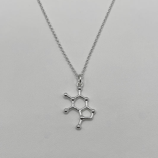 Chocolate Molecule Necklace