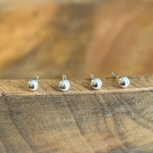 Ball Stud Earrings