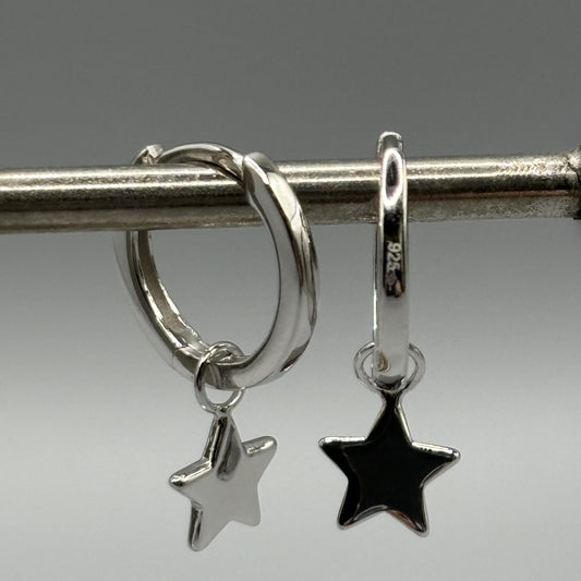 Huggie Star Earrings