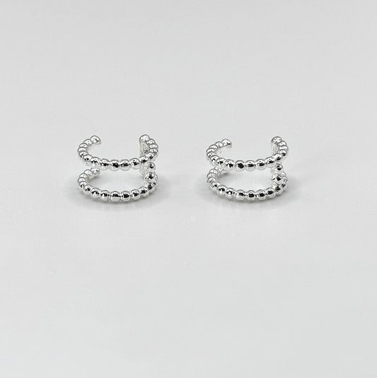 Double Row Bead Ear Cuff