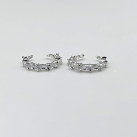 Ear Cuffs with Cubic Zirconia