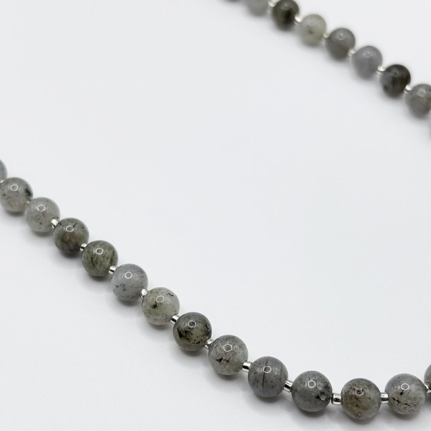 Labradorite Crystal Bead Necklace