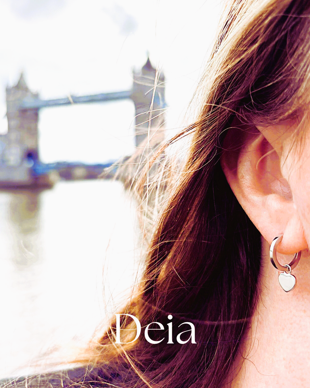 Huggie Heart Earrings