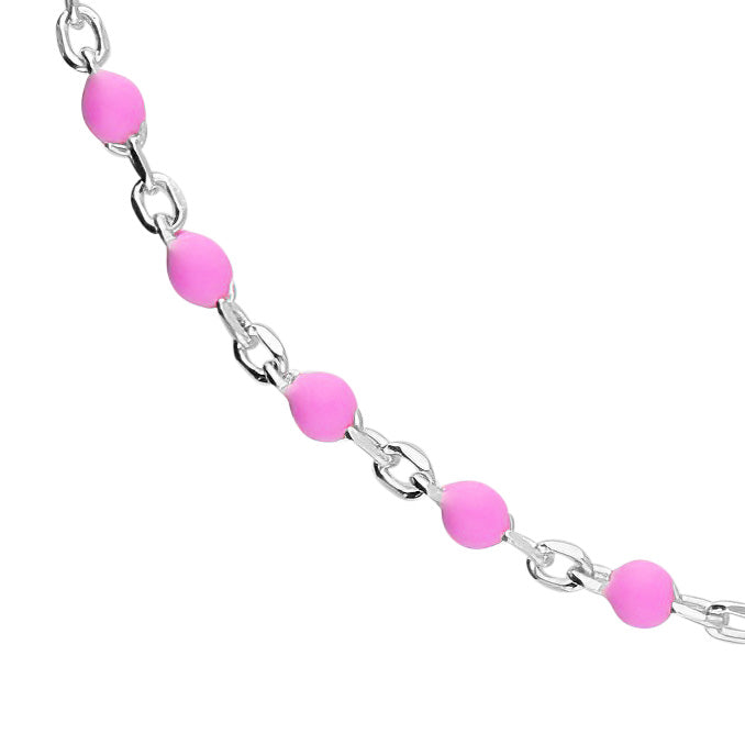 VERANO - Sunset Pink Bead Necklace