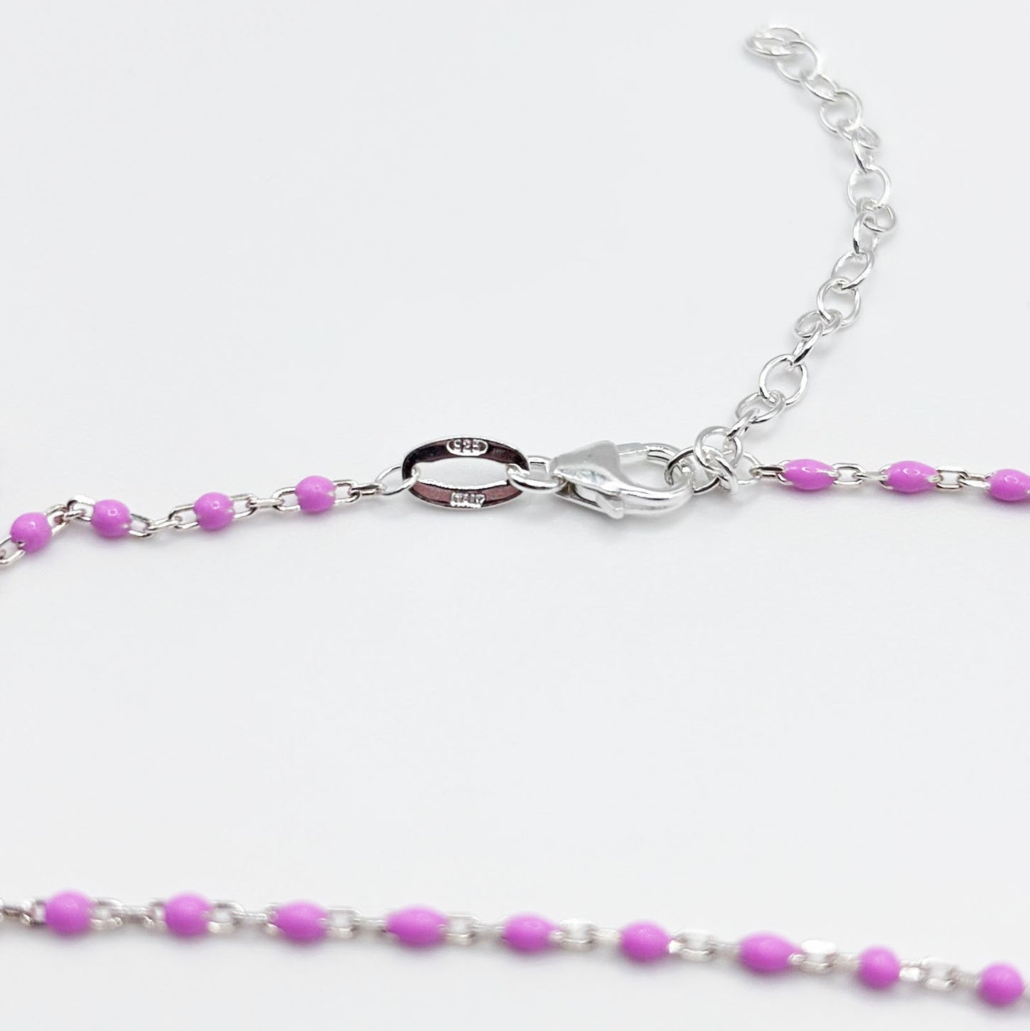 VERANO - Sunset Pink Bead Necklace
