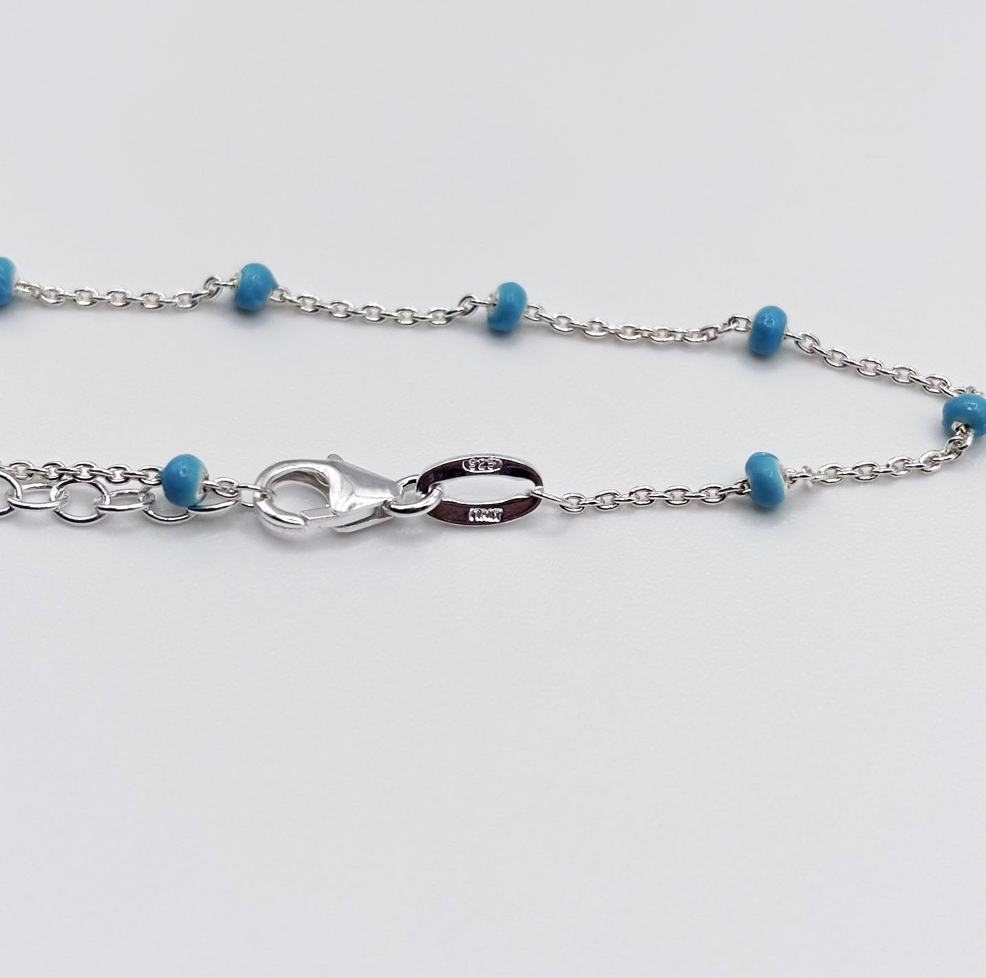 VERANO - Sea Blue Bead Bracelet